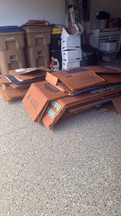 Moving boxes