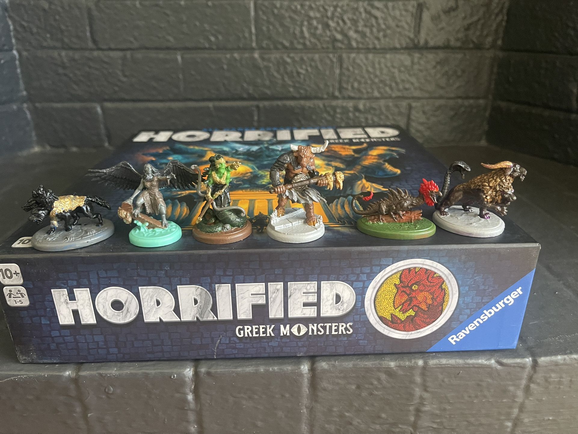 Ravensburger Horrified Greek Monsters - Painted Strategy Board Game