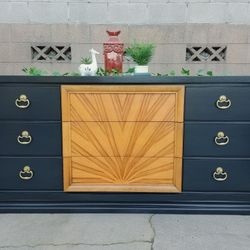 Gorgeous Black MCM Chest Of Drawers