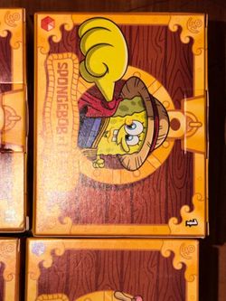 Set of 20 2026 McDonald’s SpongeBob SquarePants x One Piece crossover Happy Meal mystery boxes