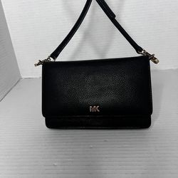MK Wallet With Shoulder Strap