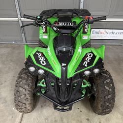 Green ATV Quad 125  V Motor