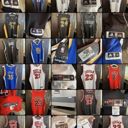 Assorted Basketball Jerseys