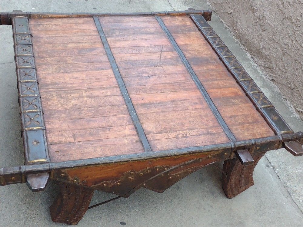 Indian Vintage Coffee Table 