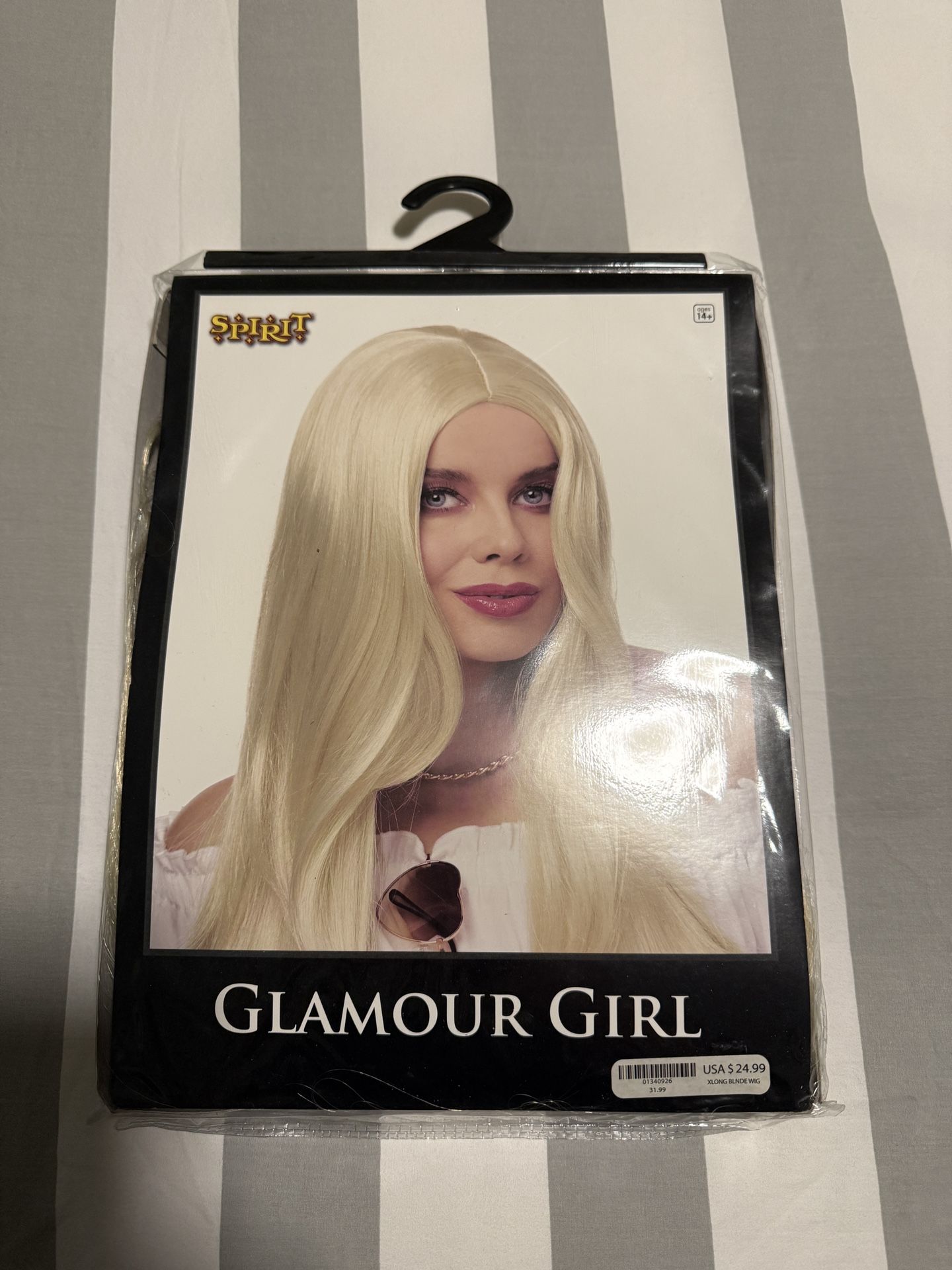Blonde Wig For Halloween Costume