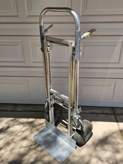 Dayton convertible hand truck aluminum