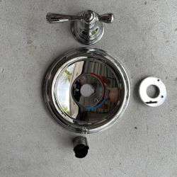 Shower Control Knob And Faceplate