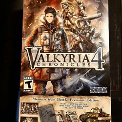 Valkyria 4 Chronicles Collectors Edition PS4