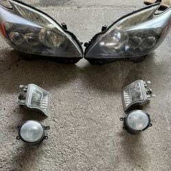 Prius Headlights Complete Front Set
