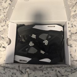 Jordan 4 Retro White Thunders 