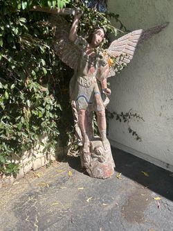 Saint Michael, the Archangel statue
