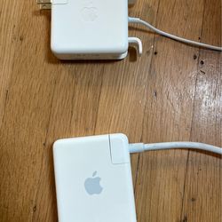 Apple MagSafe1 85W Power Adapter with cord Plus Apple AirPort Express Base Station