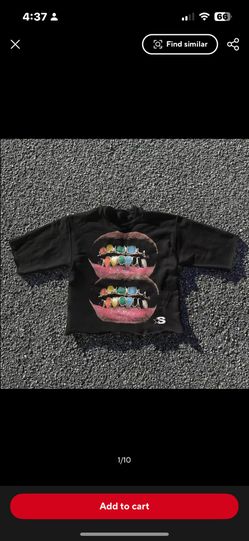 graphic black,rainbow,medium