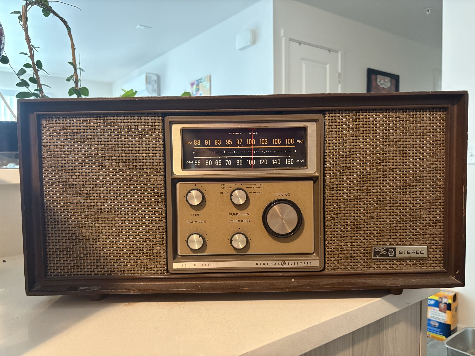 Vintage GE Radio