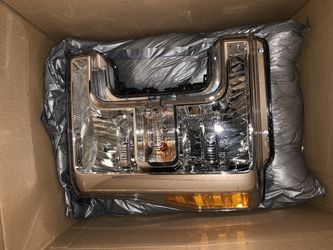 2017 F-250 Head Lamps original with LED Conversion