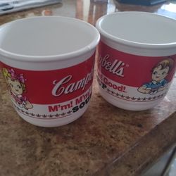 Campbells Soup Mugs Vintage