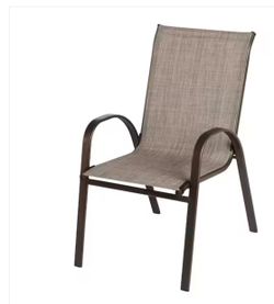 Sling Stack Outdoor Dining Chair in Riverbed