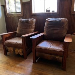 2 - Craftsman Style Chairs 