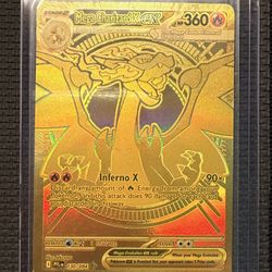 Mega Charizard X ex 130/094 Phantasmal Flames - Mega Hyper Rare - Gold