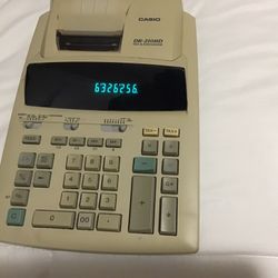 SMALL VTG CasioDesktop Electric Adding Machine Calculator