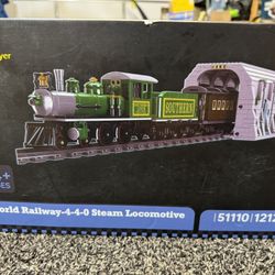 LEGO JMBricklayer Model Train Sets for Adults 51110, Steam Locomotive Express City Train Building Kit, RC Train Toys with The Tunnel and Train