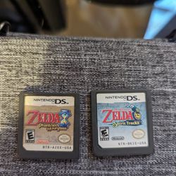 Zelda Phantom Hourglass And Spirit Tracks Nintendo DS