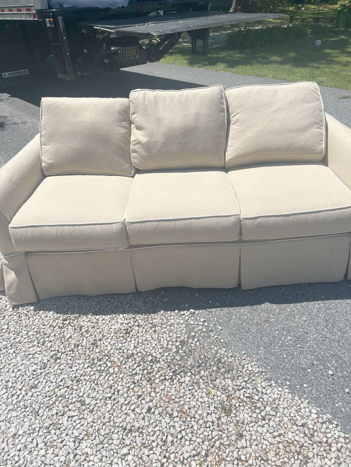 Beige Sofa