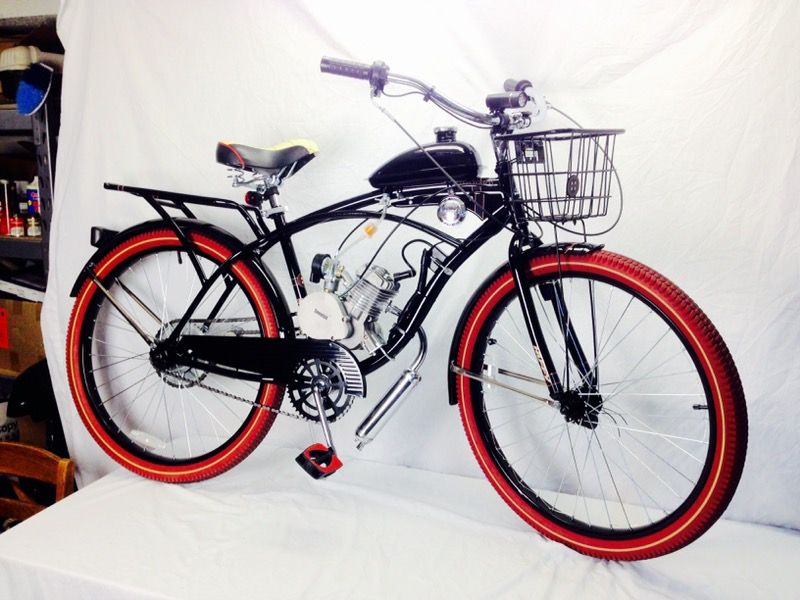 Huffy nel lusso oately motorized bike