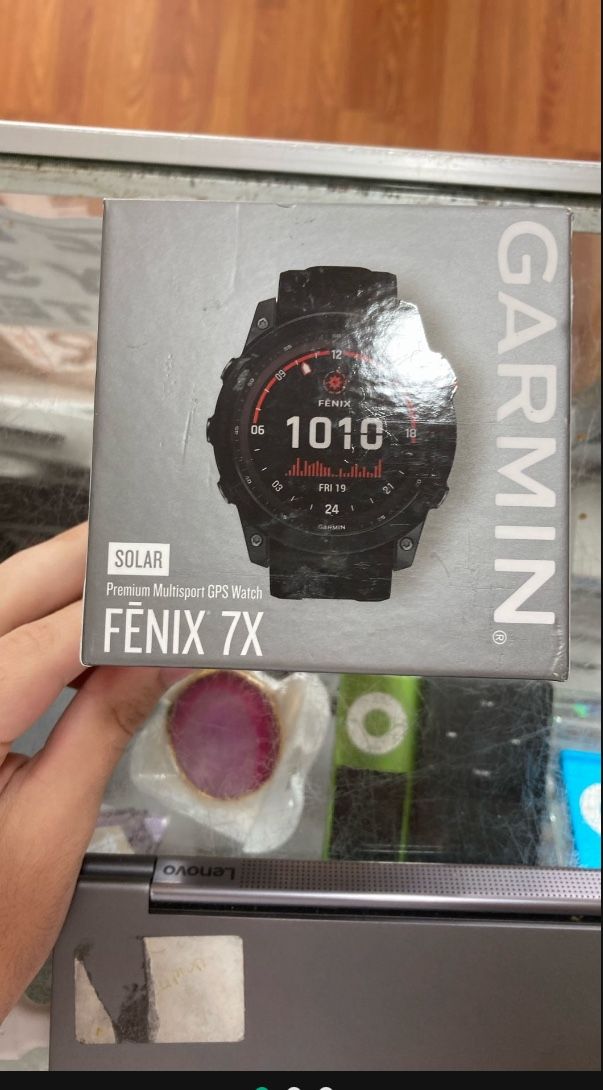 Garmin Fenix 7x Solar Premium Multi sport GPS Watch Slate Gray Brand New