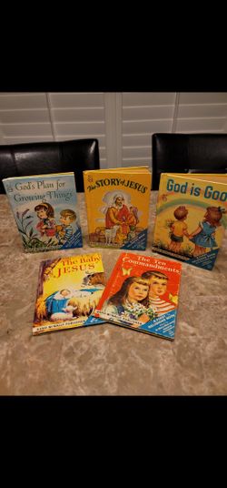 A First Religious Book Rand Mcnally 5 Books