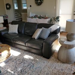 Leather Couch And Seat