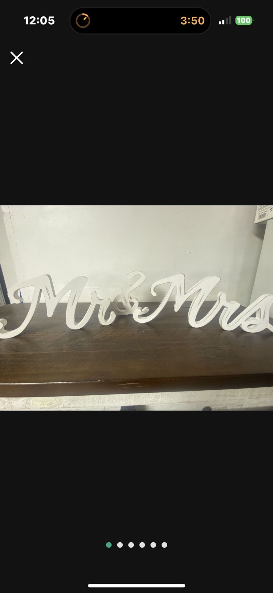 2 Sets of Mr. & Mrs. Letters