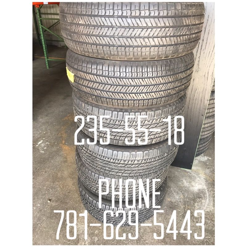 Used Tire For Sale 235/55/18 $260 All Four installed