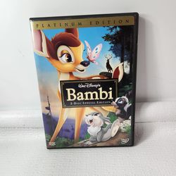Disney Bambi Platinum 2 Disk Edition DVD set. Thumbnail