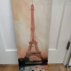 Eiffel Tower Canvas Art