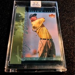 Tiger Woods 2001 Upper Deck Tiger Is Male Atheleteof The Year 1997! Golf LEGEND 