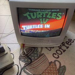 Panasonic PVQ-130W CRT TV 13"  combo