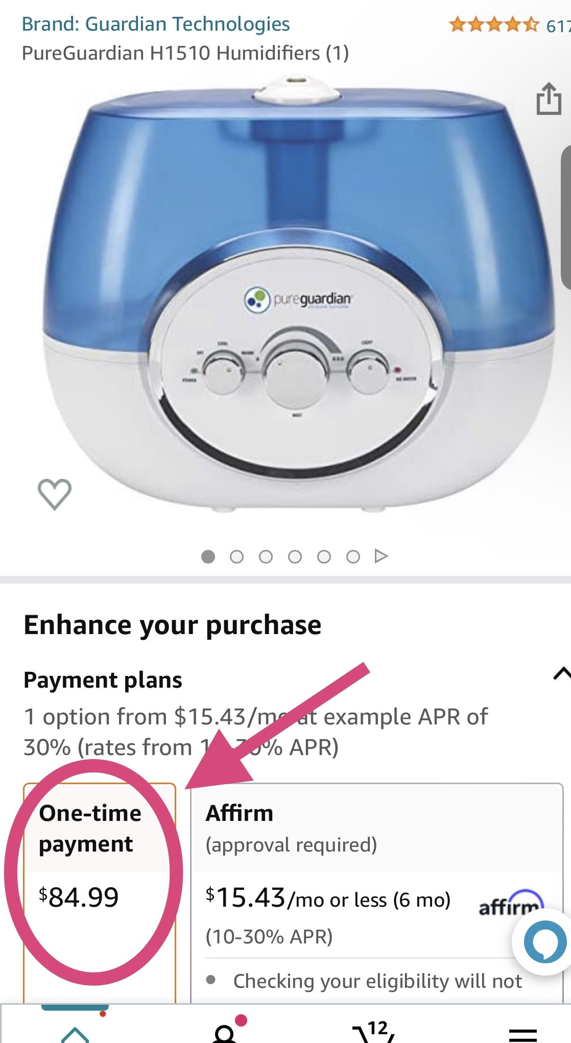 Warm And Cool Mist Humidifier