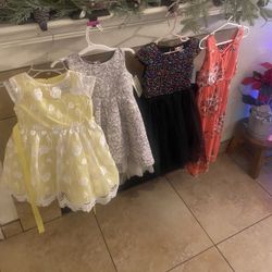 Holiday Girls Dresses 3-5t 