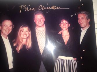 Signed Bill Clinton Photo by Bill Clinton himself.