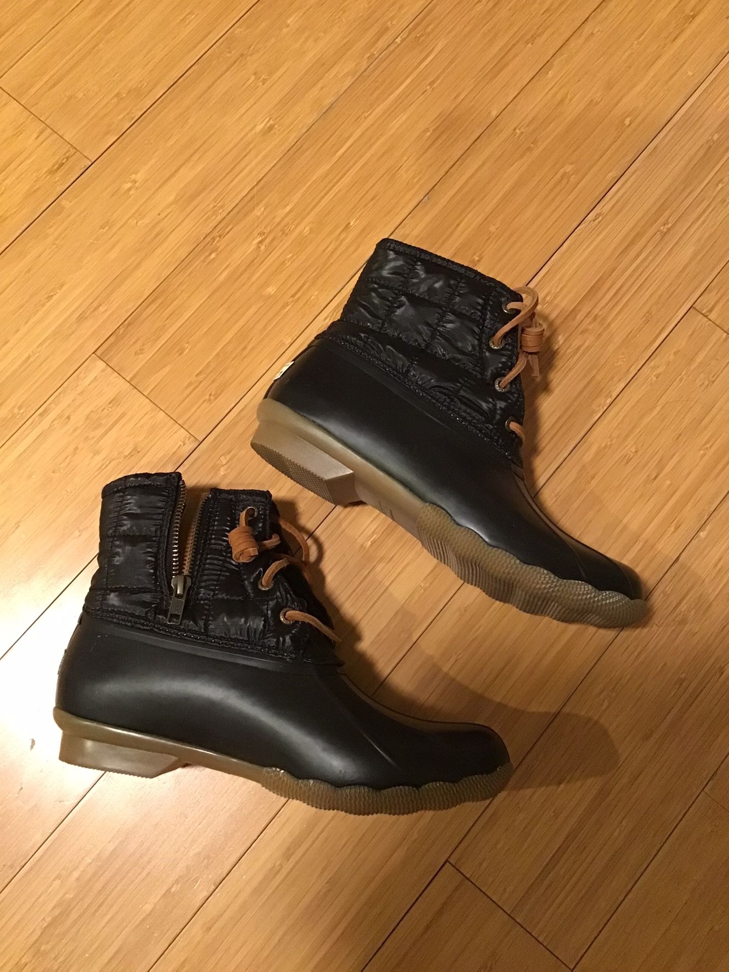 SPERRY waterproof snow boots for Boston winter storm