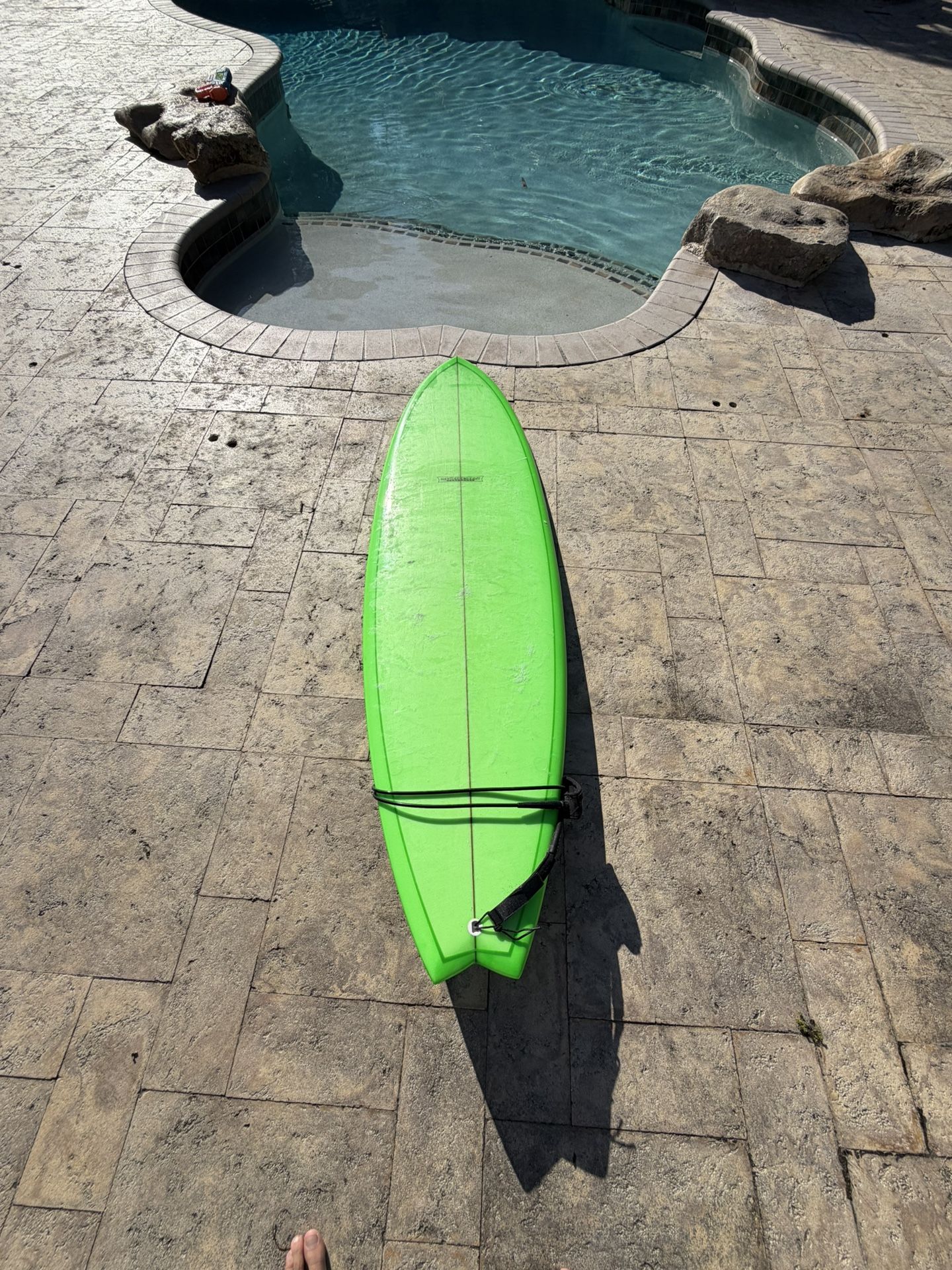 6’4” Blackfish Surfboard