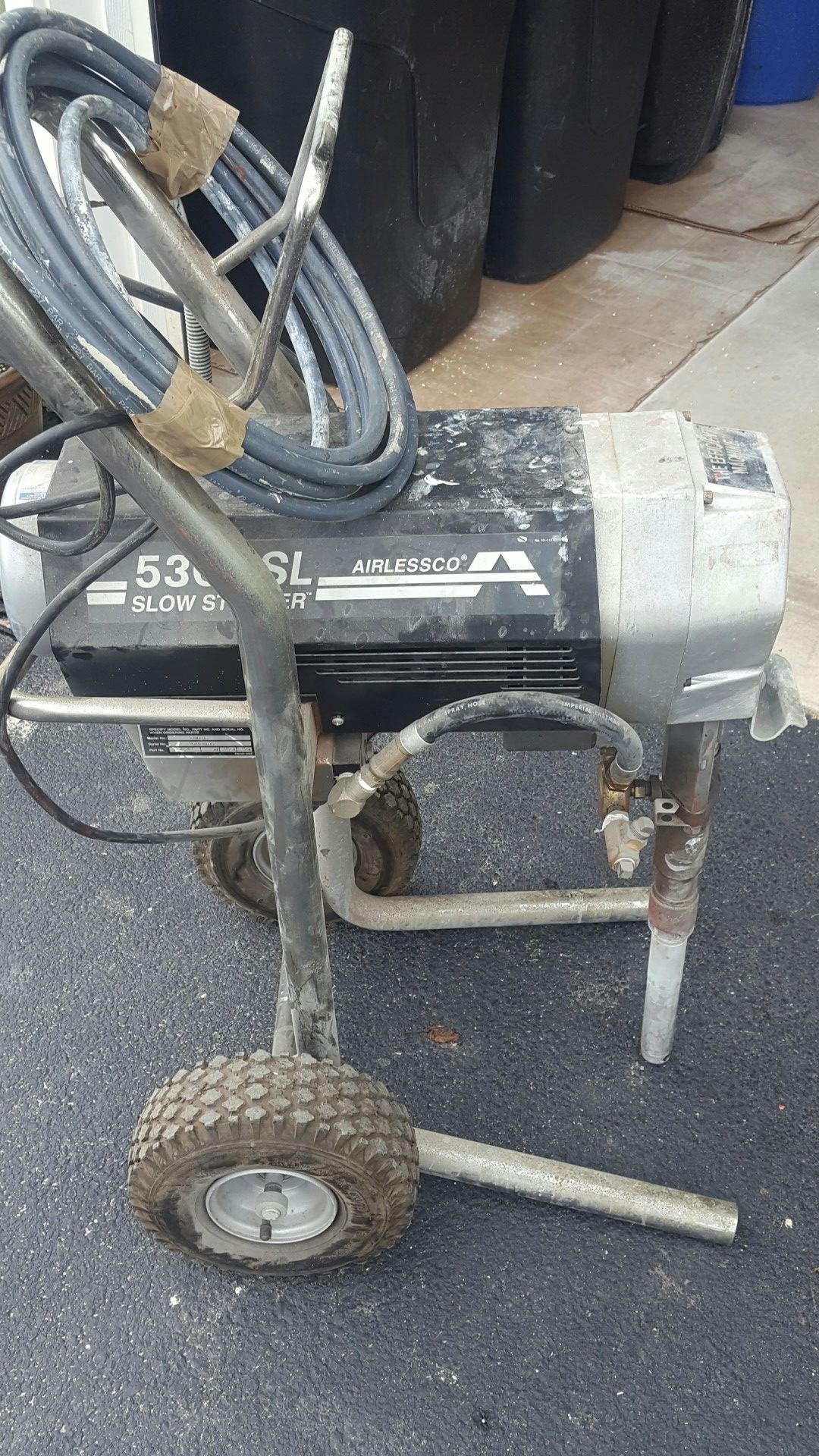 airlessco 5300 sl slow strokwr paint sprayer