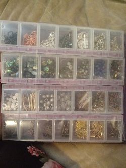Clasps, spacers and shell beads