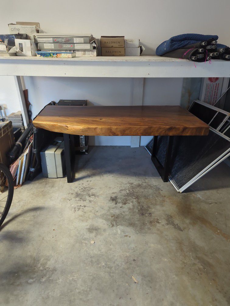 Live Edge Wood Dining Table