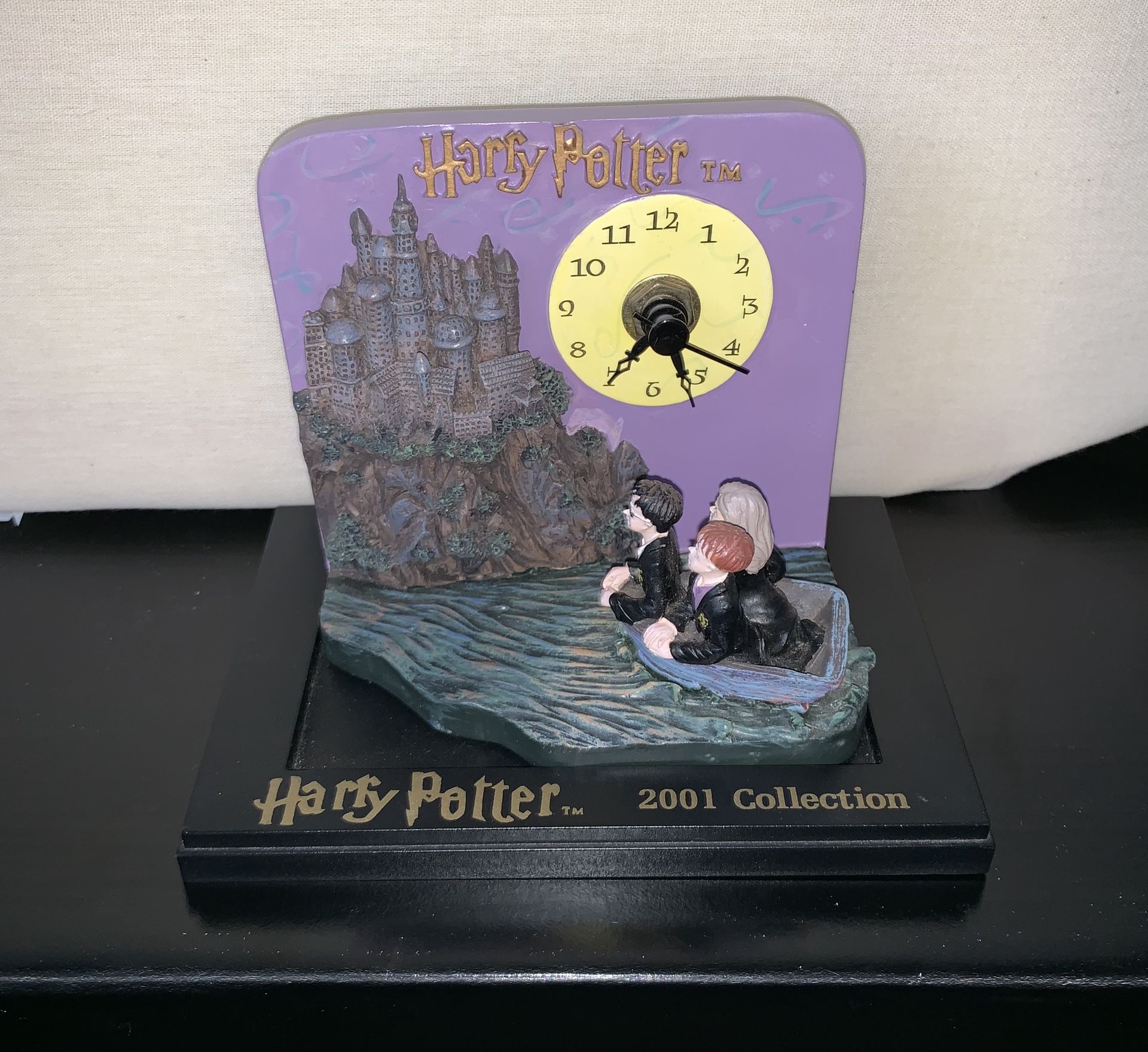 2001 Collection Harry Potter miniature clock