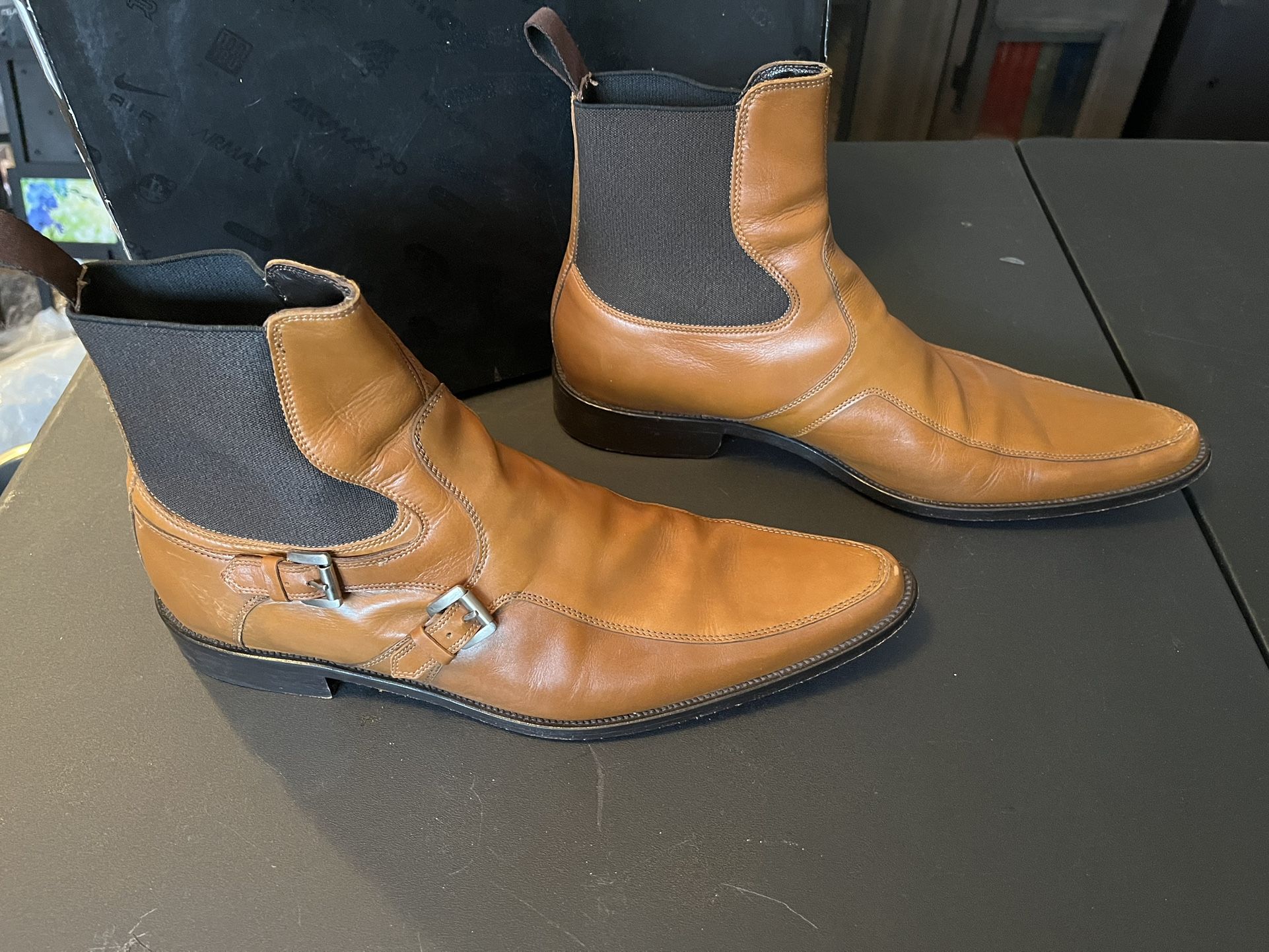 Donald Pliner Brown Ankle Men Size 10M