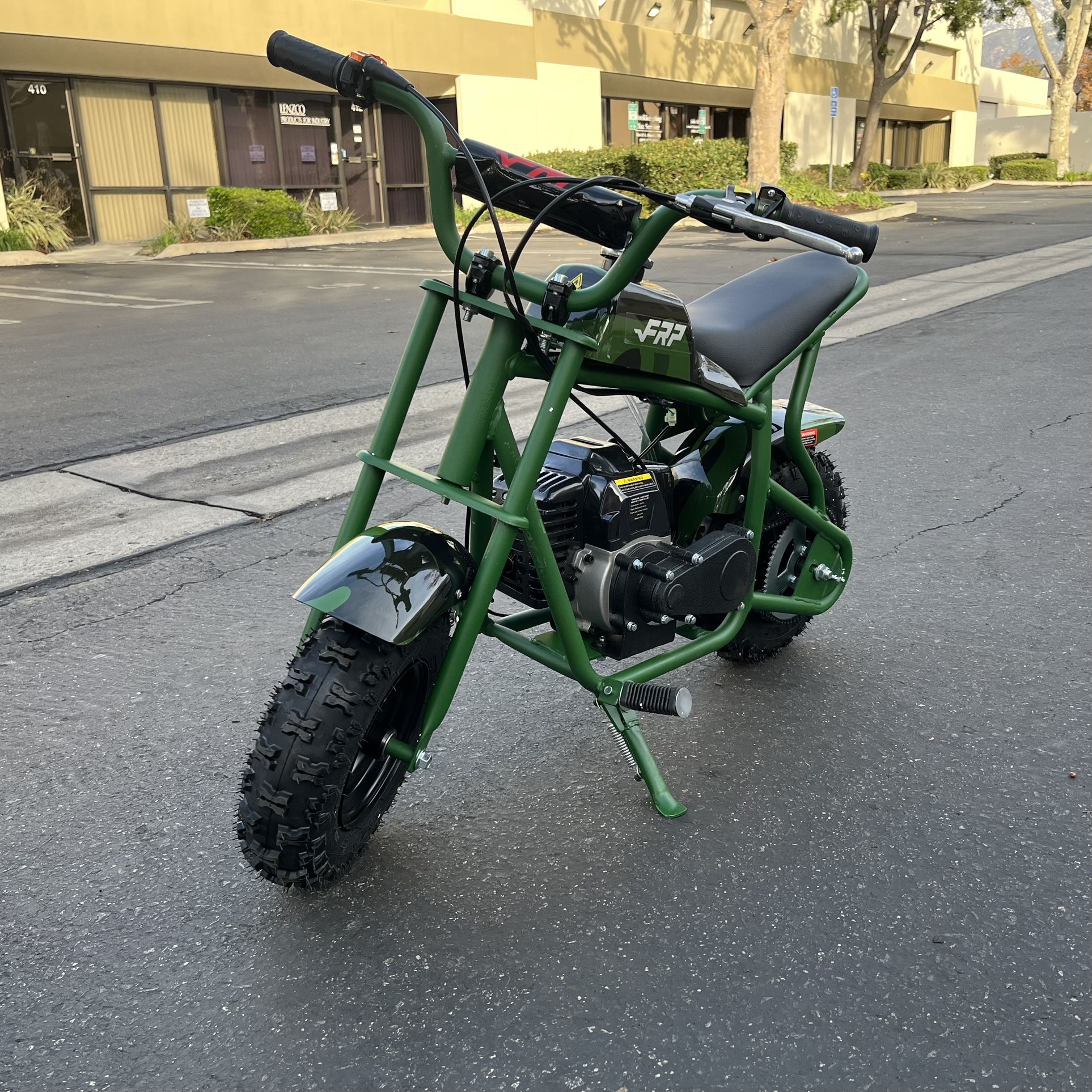 50cc 2-stroke Gas Powered Mini Bike For Kids, Off Road Motorcycle 