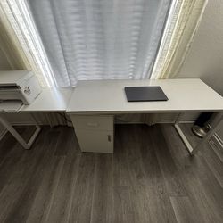 White Desk - Extension Option