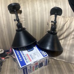 Two indoor lights